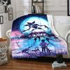 1pc Stranger Things Adventure flannel Blanket for Super Soft Cute Comfort Blanket for Travel Bedding Couch Sofa Blanket Y82527
