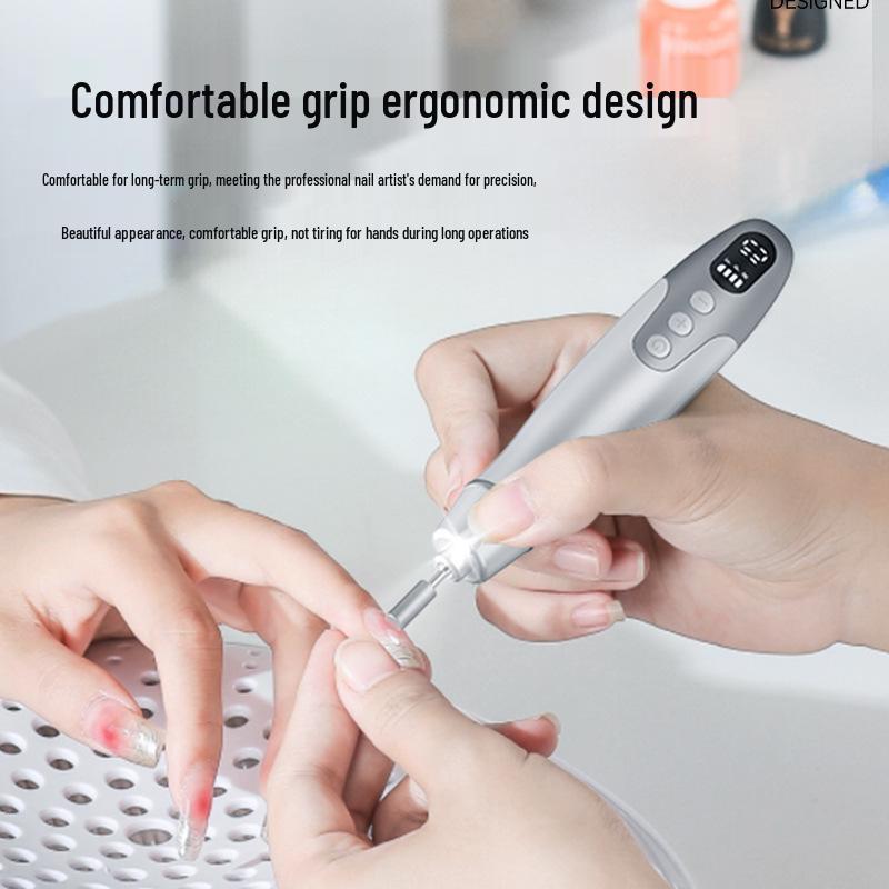 Portable Electric Nail File and Manicure Set