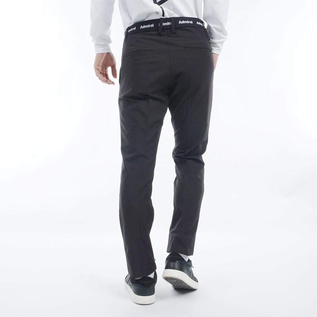 Admiral Golf Men's 4-Way Tapered Pants, ADMA477, Black