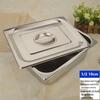 Stainless Steel Gastronorm Food Pan with Lid