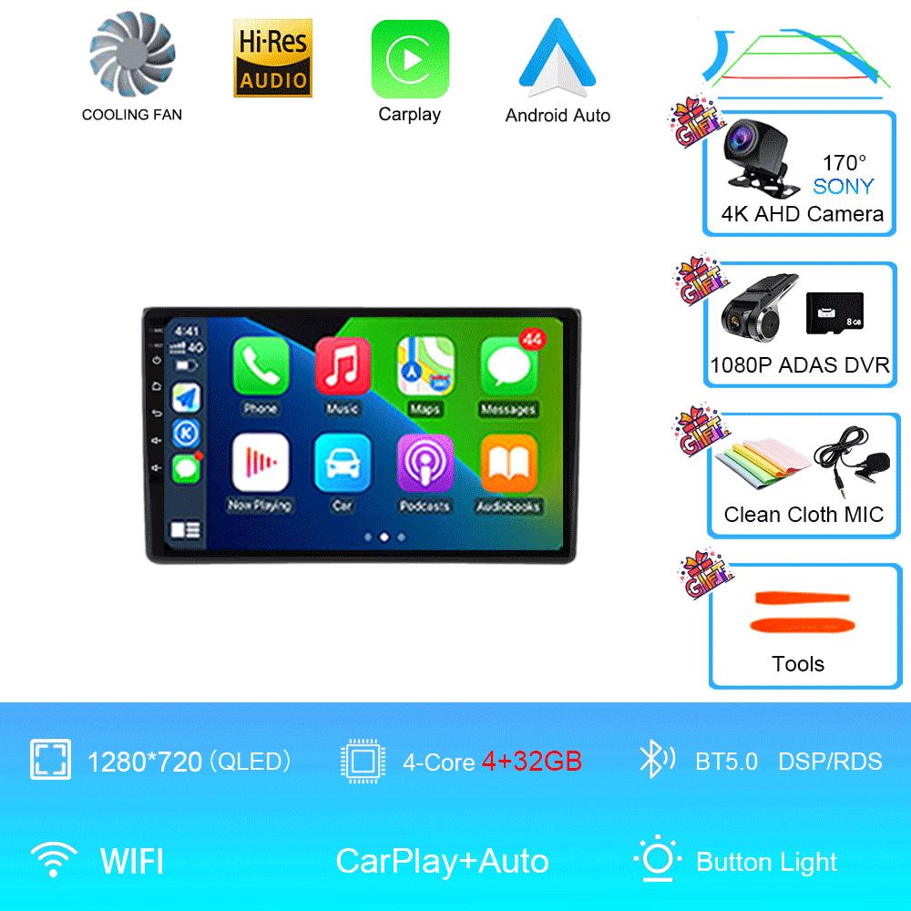 Android 14 For Wuling Hongguang 2025 Car Radio Wireless Carplay Multimedia GPS Player Head Unit No 2 Din 2din Dvd