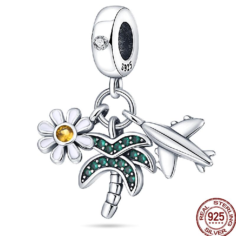 Copper Time Travel Space Travel Camera Bead Pendant Fit 3Mm Original Bracelet Diy Jewelry Gift