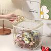 Creative Student Hair Accessory Storage Box, Desktop Jewelry Box Girls Rubber Band Headband Hair Clip Storage and Organizing Box