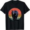 Retro Vintage Schwarzbär T-Shirt
