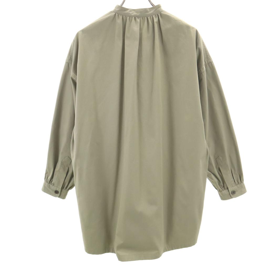 Beauty products ORCIVAL Long sleeve Band color Tunic 1 Khaki beige shirt Women Used