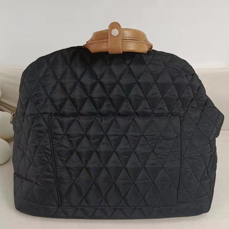 Enhanced Waterproof Nylon Pet Carrier & Convertible Dog/Cat Bed