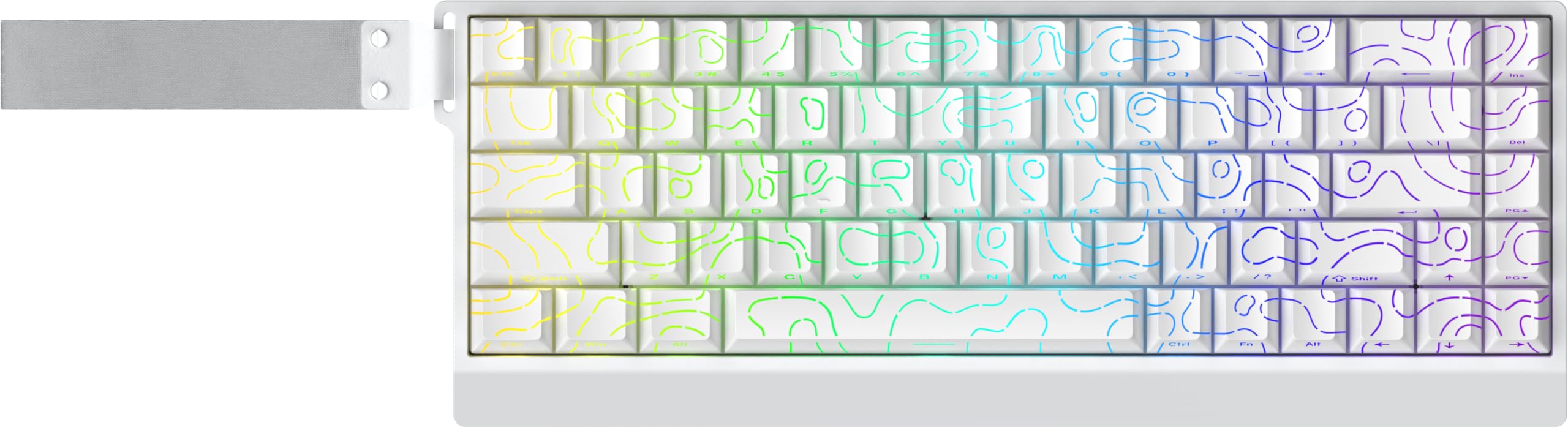 

CAROTMAS Mer 68 White Rapid Trigger Keyboard 8000 Hz