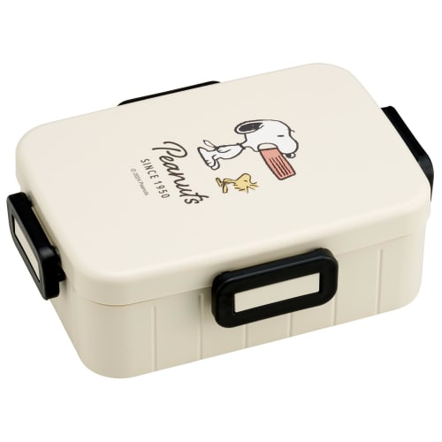 Skater Ag+ Silver Ion Antibacterial Lunch Box 650ml Antibacterial 4 Point Lock Made in Japan Snoopy Badge YZFL7AG