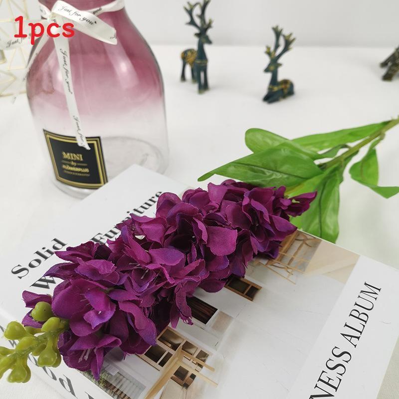 

Silk Luxury Violet Faux Floral Arrangement For Wedding Home Decoration Styling Violet