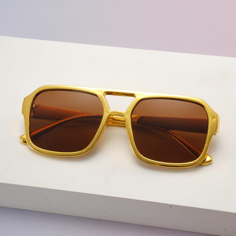 

Trendy Glasses Ball Decoration Photo Sunglasses Sun Protection Uv Protection Sunglasses