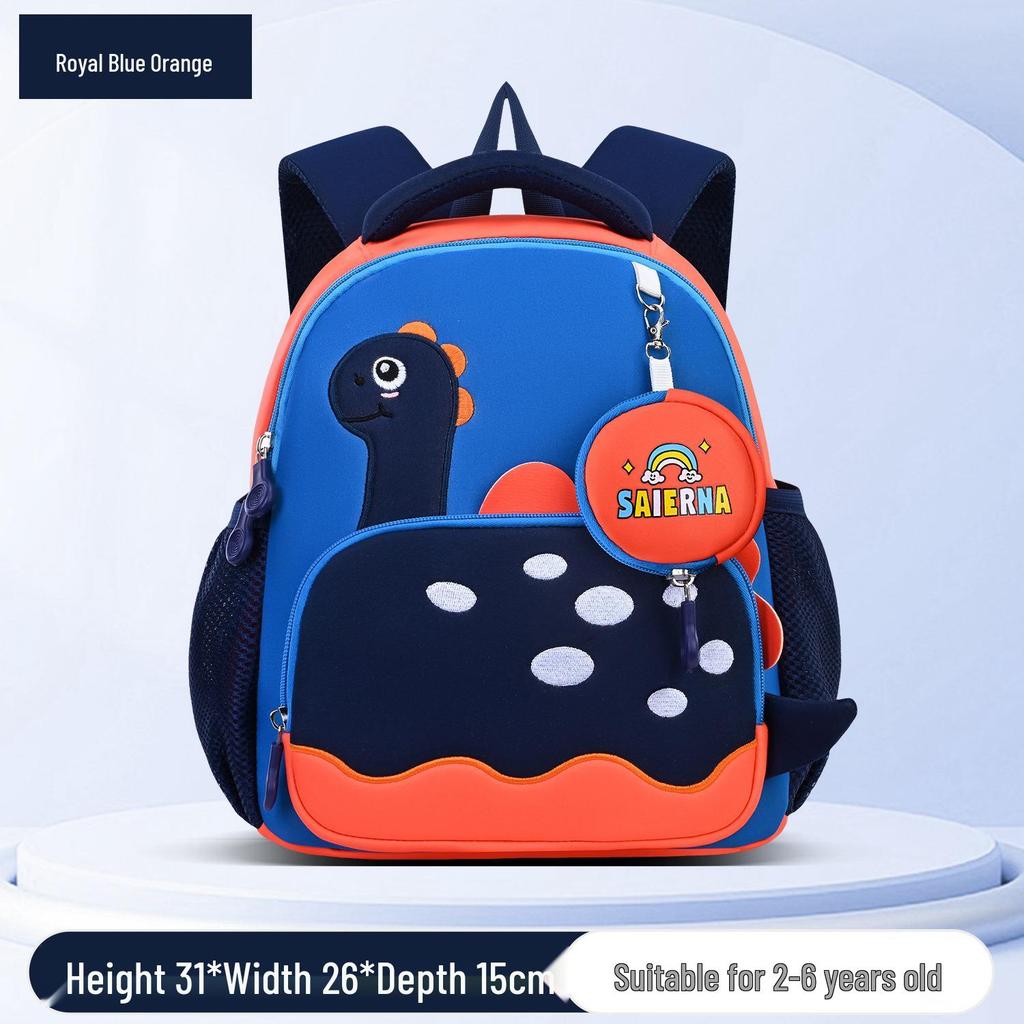 2025 Cute Dinosaur Lightweight Large Capacity Backpack for Kids Aged 2-6