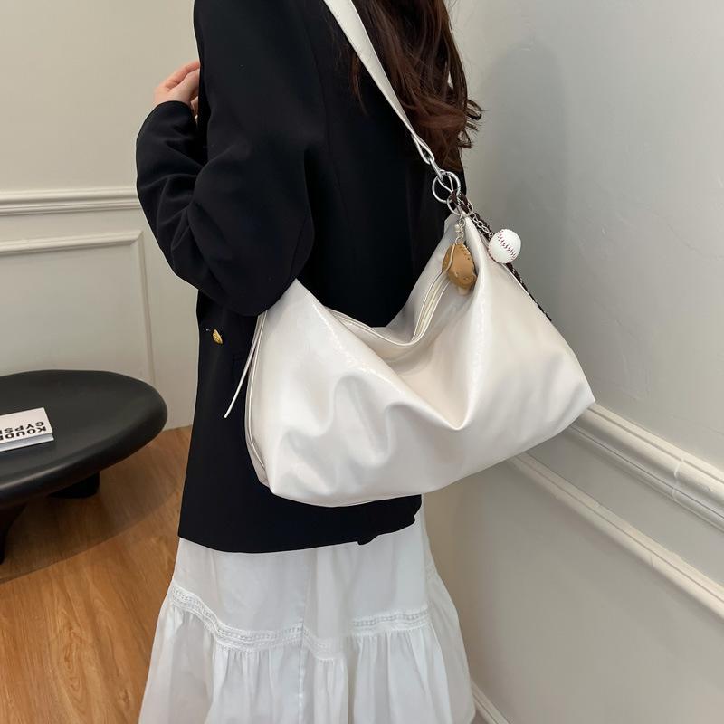 Casual Relaxation Large-capacity Bag Women's 2025 New Commuter Versatile Shoulder Messenger Bag Spring and Summer Tote Bag