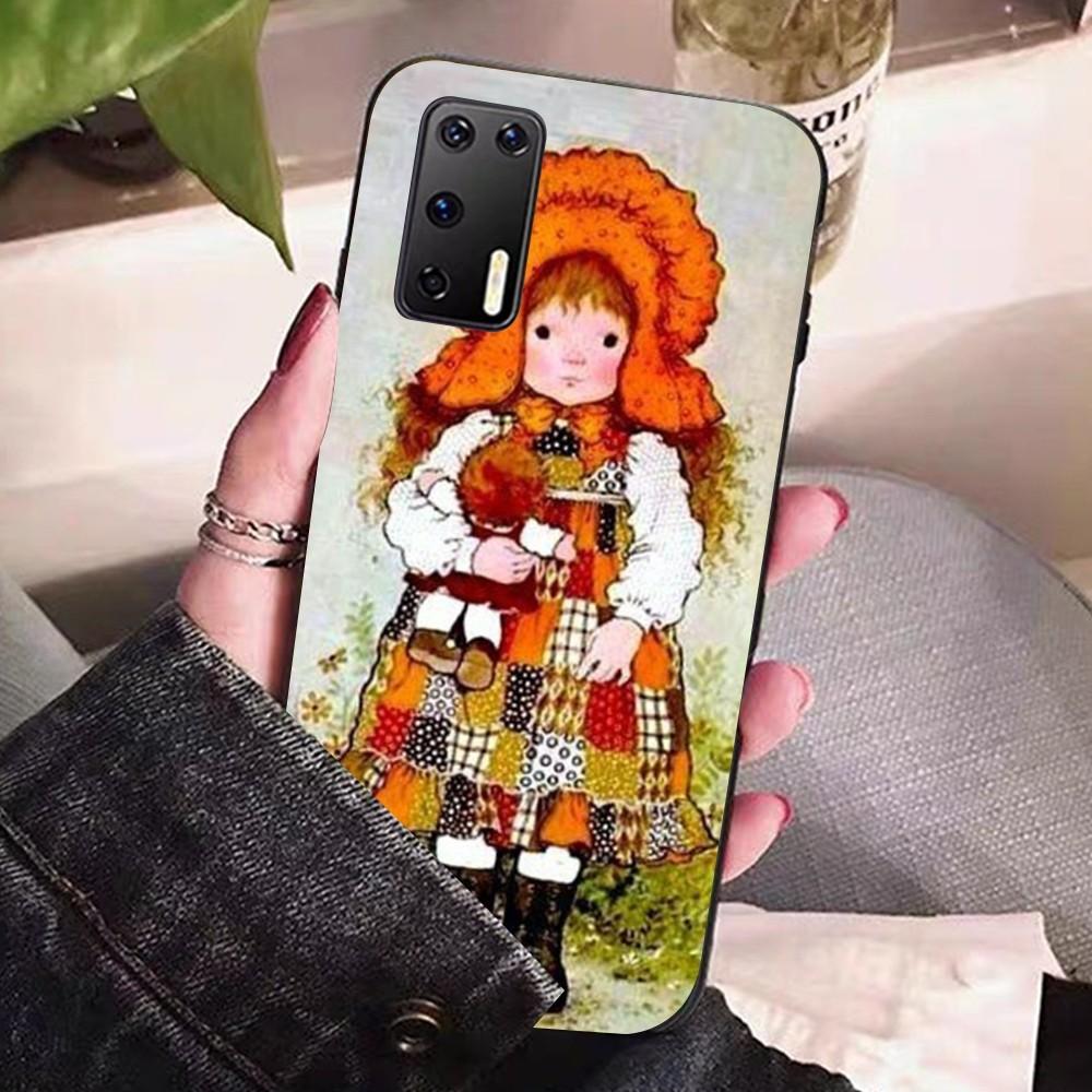 Sarah Kay Mädchen Handyhülle Für Huawei P 8 9 10 20 30 40 50 Pro Lite Psmart Honor 10 Lite 70 Mate 20lite