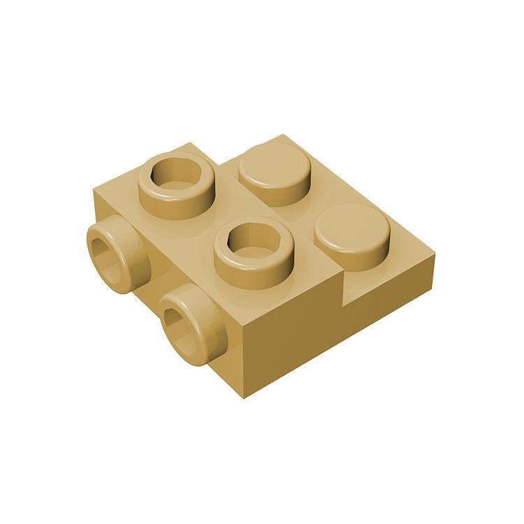 20 pièces Pièces MOC 99206 Plaque Spéciale 2 x 2 x 2/3 avec 2 Tenons sur le Côté Brique Compatible Brique de Construction DIY Assemblage Particule Jouet Enfant