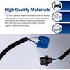 WZP 2PCS H13 Male to H4 Female Adapter, LED Car Light Connector Pigtail, H13 9008 Male to H4 9003 Female Wiring Harness Adapter, Fog Light Conversion