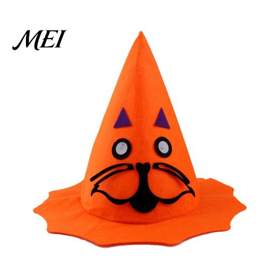 School Art Show Headgear Halloween Pumpkin Hat for Kids Adults, Funny Plush Comfortable Breathable Festival Witch Party Costume, Cosplay, Stage
