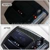 For BMW F10 5Series 2011-17 Carbon Fiber Front Reading Light Panel Cover Trim