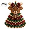 Decoración de Árbol de Navidad Hecha a Mano Kit de Ganchillo de Animales DIY Vaca de las Highlands Linda Paso a Paso Guía de Tejido Perro Salchicha Gato Kit de Manualidades para Principiantes Festivo