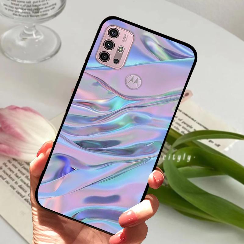 For Moto G10 Case Soft TPU Silicone Phone Cases For Motorola G13 G23 Protective Cover For Moto G100 Shockproof Bumper Fundas