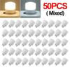 50/2Pcs Portable Mini Night Light Eye Protection USB Plug LED Lamps Book Reading Lights Computer Mobile Power Plug-in Night Lamp