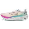 Li Ning Feidian 4 Challenger Sports Bequem Stoßdämpfung Verschleißfest Niedrig geschnitten Renn-Laufschuhe Herren Sneaker Gelb Rosa ARMW009-3