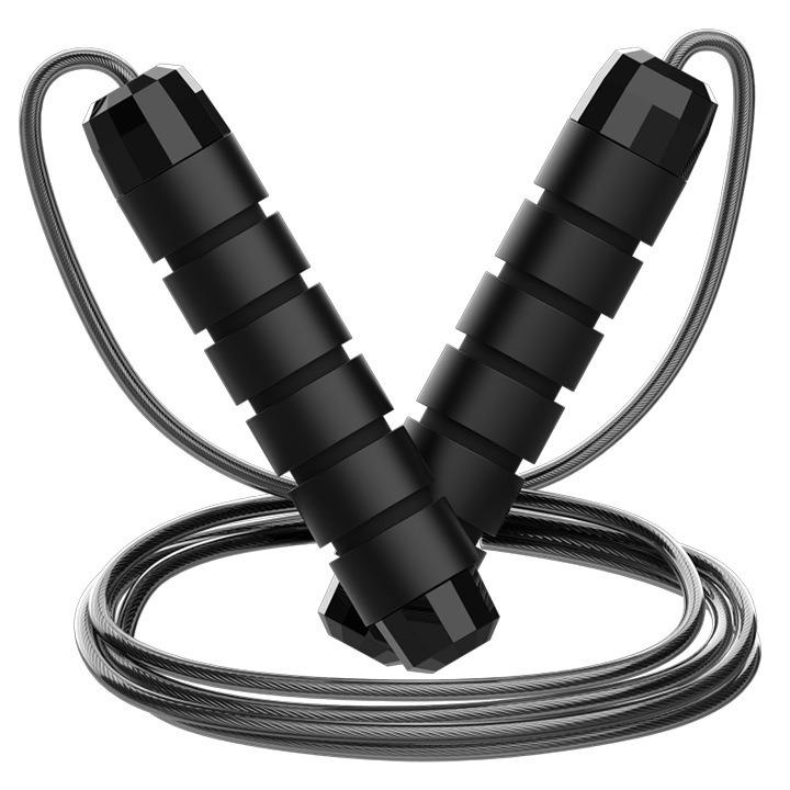 Rapid Speed Jump Rope Steel Wire Skipping Rope Exercise Adjustable Size Jumping Rope Fitness Workout Training Home Sport Equipment