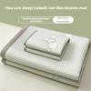 Summer Cooling Quilted Mattress Protector Cover Thickened Breathable Mattress Topper for Single Double Queen King Size Bed