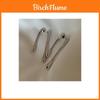 Stylish Geometric Alloy Earrings For Women Asymmetrical Fashion Jewelry 2023 Summer