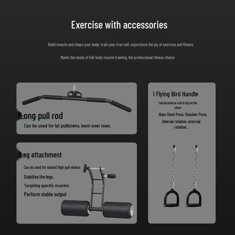Jieruite Integrated Power Rack Multi-Trainer