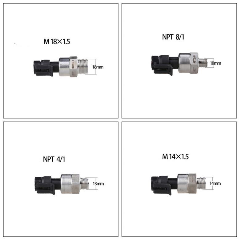 New 12v/24v Truck Car Oil Pressure Gauge Engine Oil Pressure Meter Volt Guage Monitor Displayer