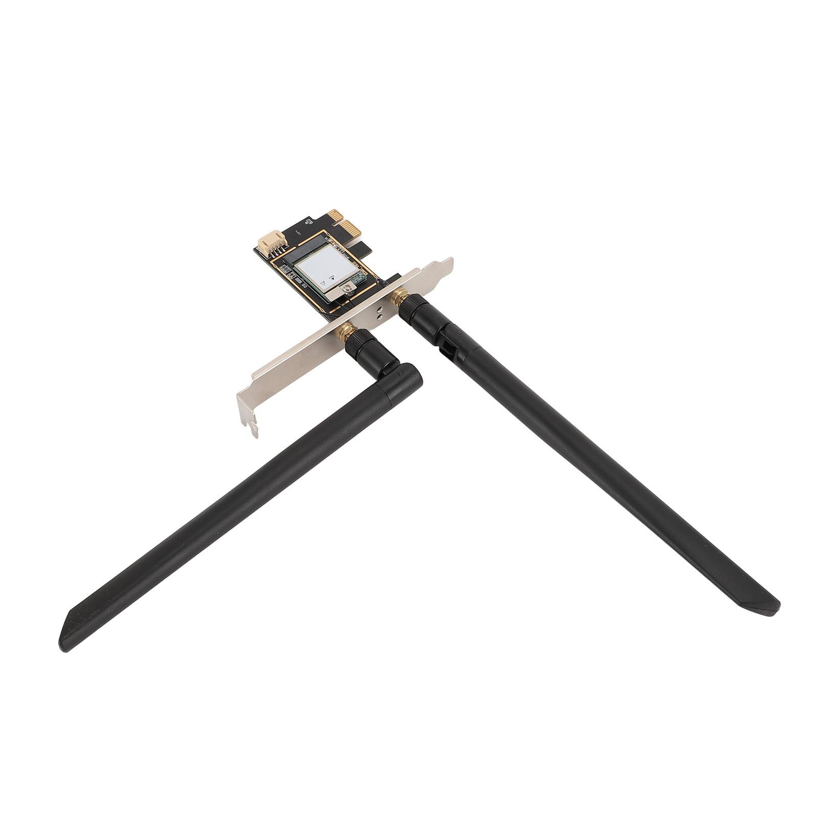 

Мережева карта MT7925 5400 Мбіт/с 2.4G 5G 6G Tri Band Bluetooth 5.3 Підтримка MU MIMO PCIEx1 Wireless