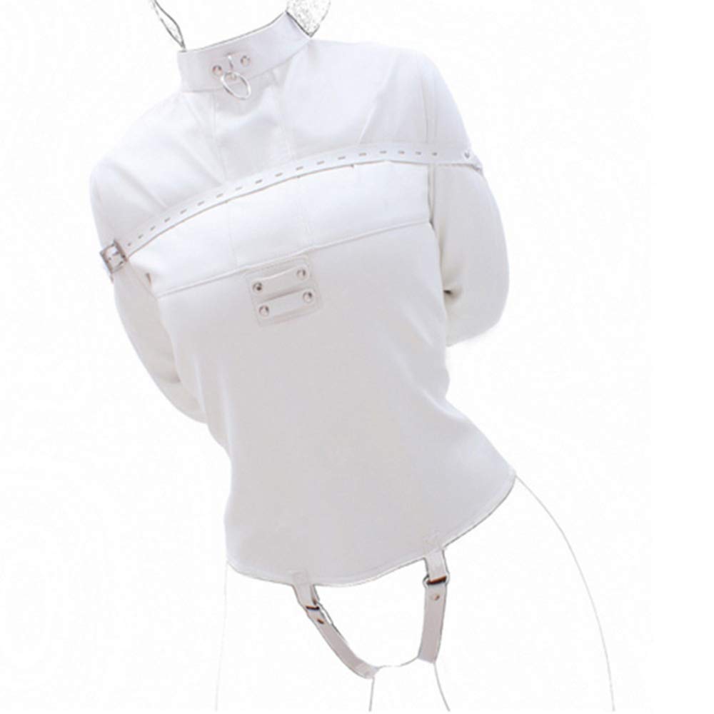 Sm omezení tvrdé noční prádlo zlobivé oblečení svěrací kazajka omezení pro dospělé zboží tvrdé svěrací kazajka tréninkové okovy sm svěrací kazajka sm kostým