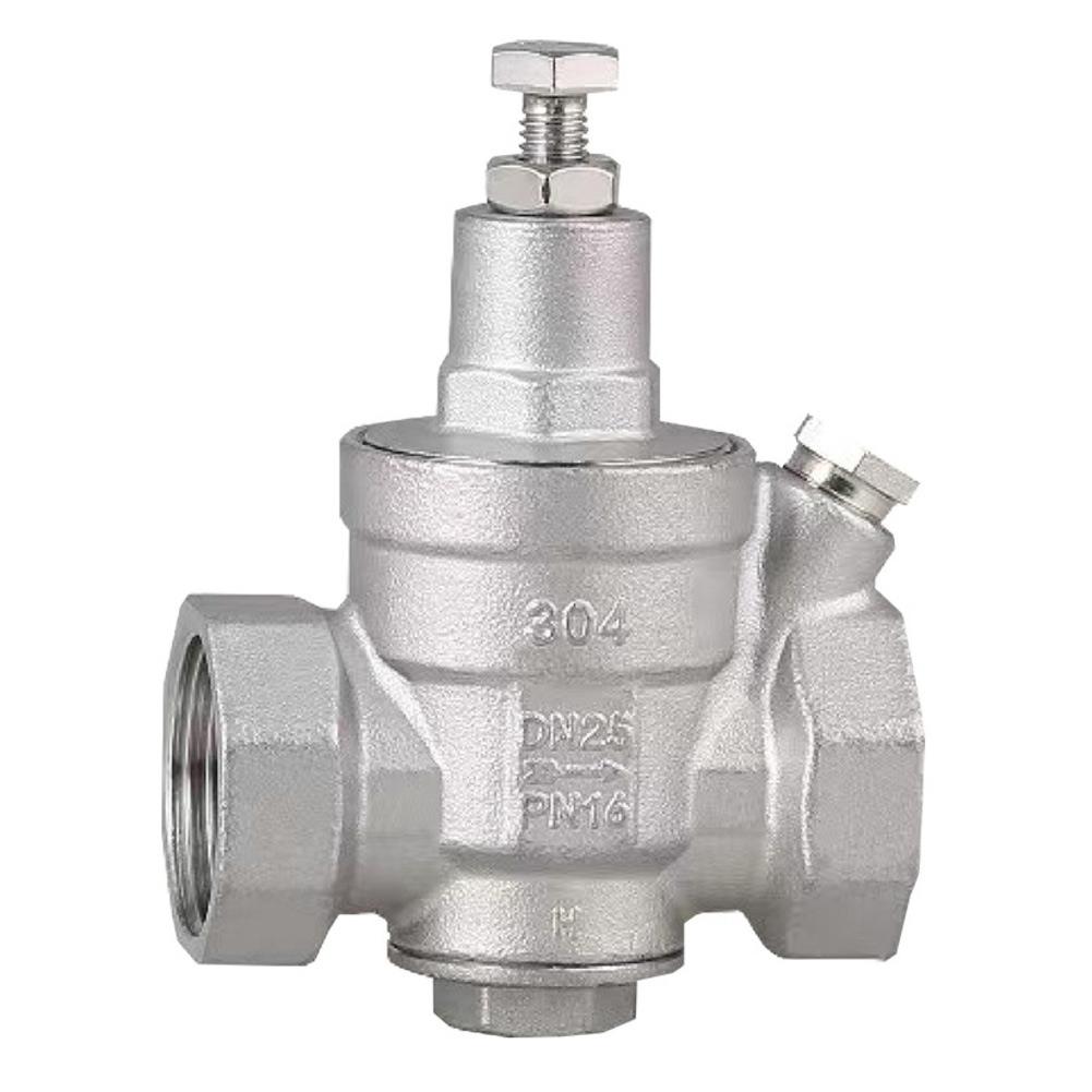 304 Stainless Steel Pressure Reducing Valve for Control Applications with Nominal Pressure of 1 6 MPa and DN 15 DN 20 Sizes