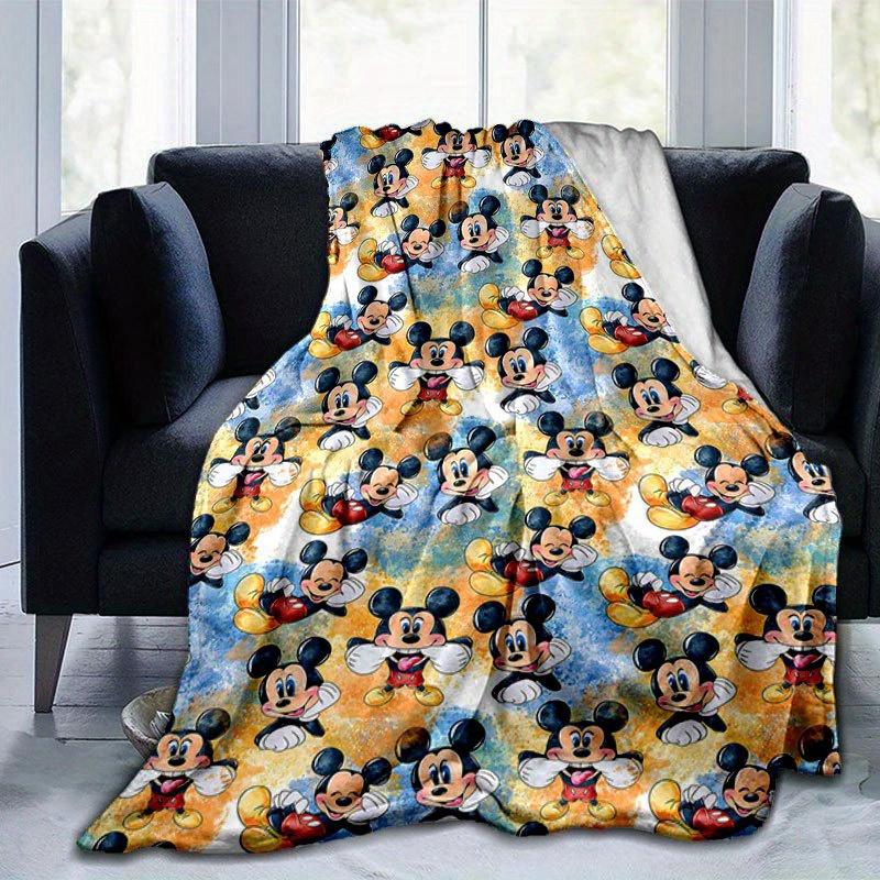 Mickey & Minnie Decke Weiche, Warme Flanell-Kuscheldecke für das Sofa, Weiche Warme Bettwäsche-Tagesdecke, Einzigartige Geschenkidee.