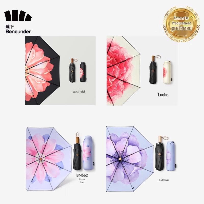 Beneunder UV Protection Portable Dual-Use Umbrella