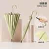 Flowering umbrella in contact with water 24 bone umbrella weather and rain long handle large umbrella high value male and female students wholesale