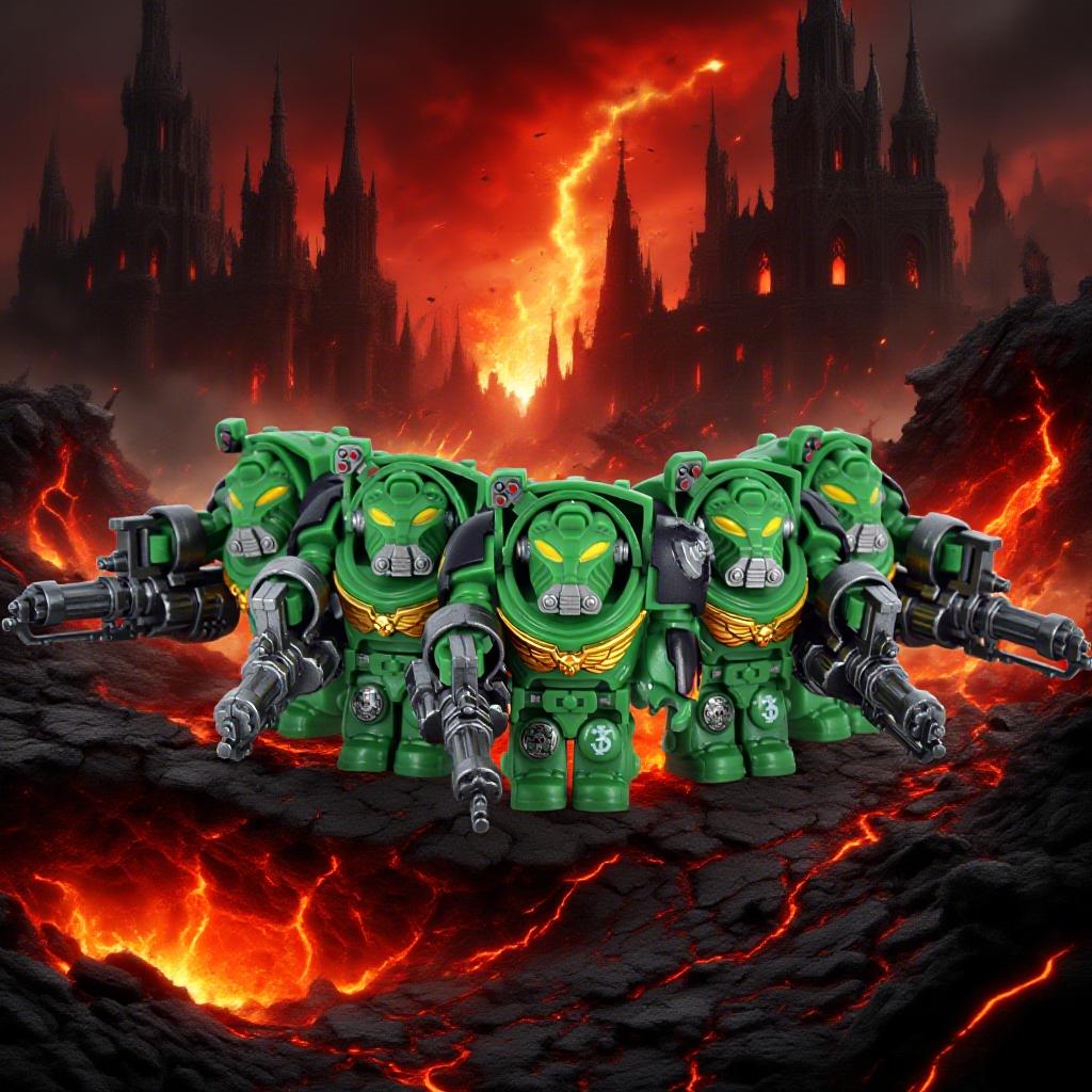 DY NEW 5pcs Knights War Angels Ultramarines Templars War Soldiers Hammers Action Figures Building Blocks DIY Toys