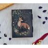 Forest Fox Journal | Woodland Diary with Lock | Handmade Grimoire Notebook | Wiccan Book of Shadows | Vintage Animal Spirit Sketchbook