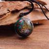 Mode Femmes Équilibre Intérieur Metatron Orgonite Collier Haute Qualité Fait Main Bijoux Yoga