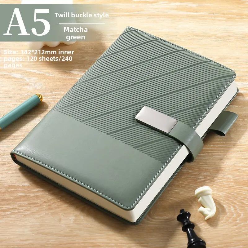 Luxury Customized Business Notebook With Logo Engraving High-End Gift Box For Conferences And Meetings