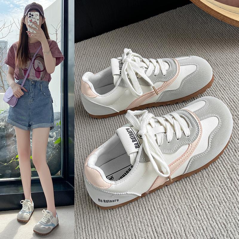 Women's Spring New Running Shoes Are Not Tired and Versatile Flat-bottomed Sports and Leisure Shoes