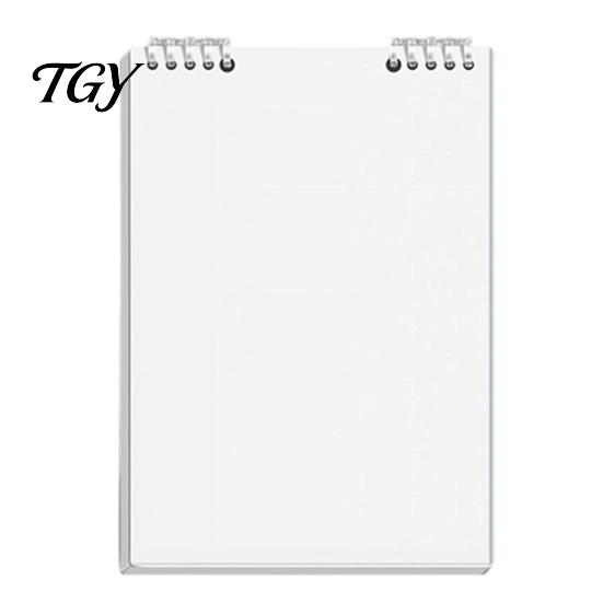 Student Study Supplies Top Bound Spiral Notebook, Premium Anti-bleed Paper Diary Book, Portable Shorthand Pad A5 Notepad for Office School And
