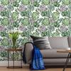 1pc Tropical Succulents Peel & Stick Wallpaper  Waterproof Removable Self-Adhesive Palm Leaf Contact Paper for Wall Decor