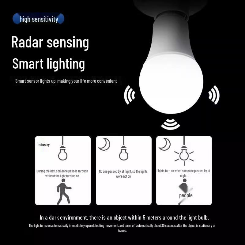 Voice-Activated LED Corridor Light with Infrared Human Detection and Radar Voice Control