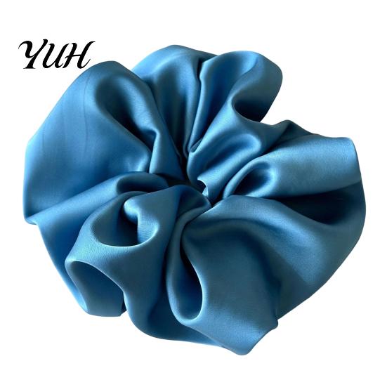 Premium Satin Hair Ties for Elegant Look Scrunchies, High Elasticity Women Girls, Non Slip Band, Scrunchies Solid Color Ponytail Holder, Styling