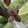 Bat Plush Toy Keychain Soft Stuffed Animal Bag Charm Backpack Pendant Accessory Handmade Halloween Room Decoration
