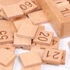 Wooden Montessori Teaching Material Clipping Consecutive Numbers Sorting Kids Early Learning Toy