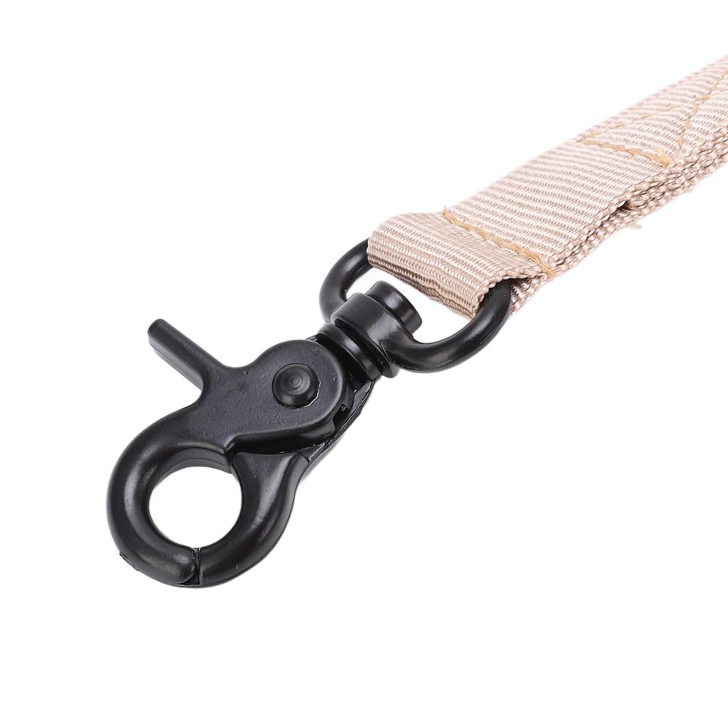Heavy Duty Bungee Dog Leash Elastic s Rope with 2 Padded Control Handles for Military Dog Training Night Walking