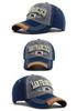 Personalized Retro Washed Distressed Baseball Cap - Unisex Summer Outdoor Casual Hat