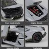 1:32 Revuelto Mansory SVJ63 Model Car Toy Alloy Diecast Doors Opened Sports Cars Miniature Sound Light Models Christmas Gift
